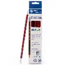 lapiz-negro-barnizado-rojo-con-rayas-negras-skill-hands-12pcs-173.webp