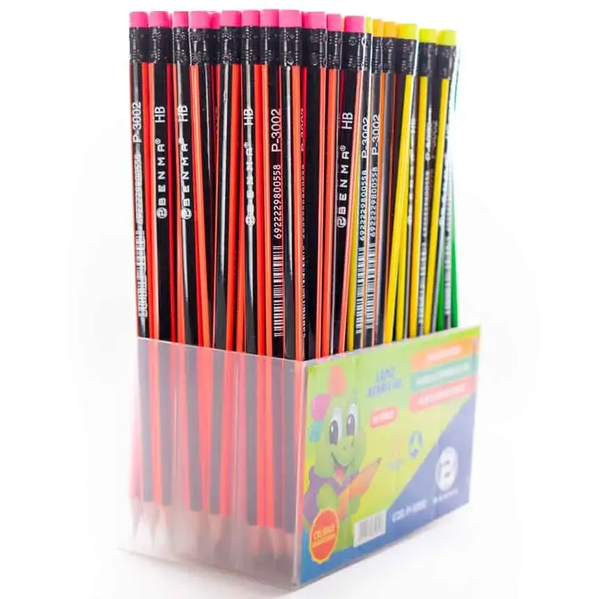 lapiz-negro-fluorescente-rayado-benma-144pcs-180.webp