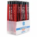 lapiz-negro-hexagonal-rayado-con-rojo-benma-144pcs-187.webp
