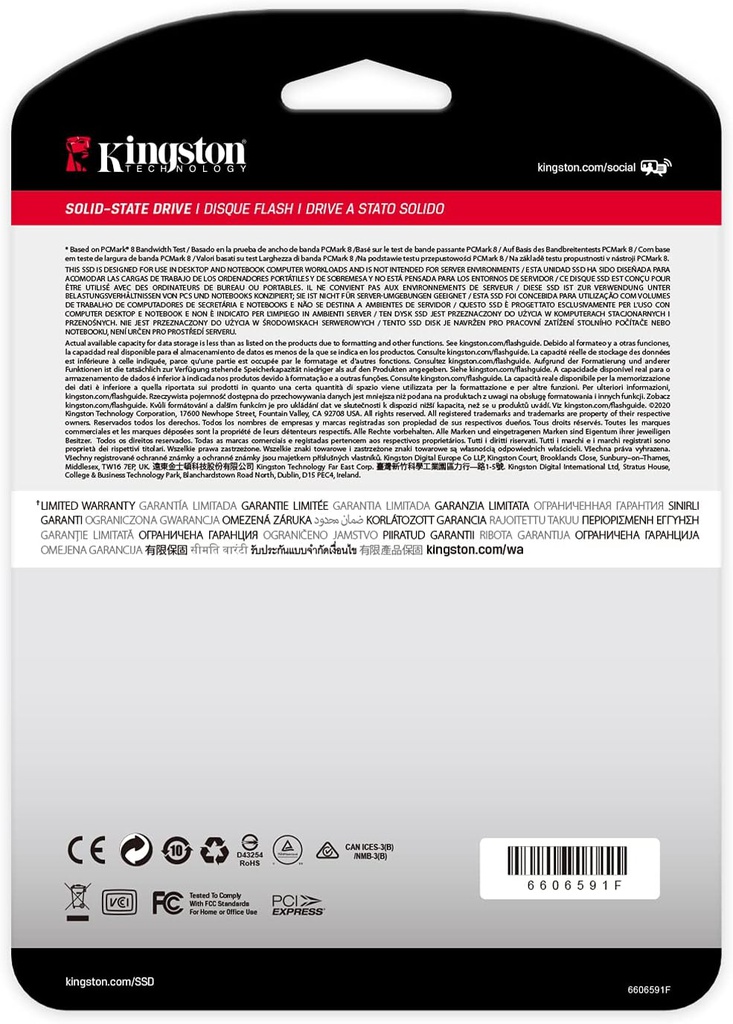 Memoria Kingston NV1 M.2 250 GB  SNVS