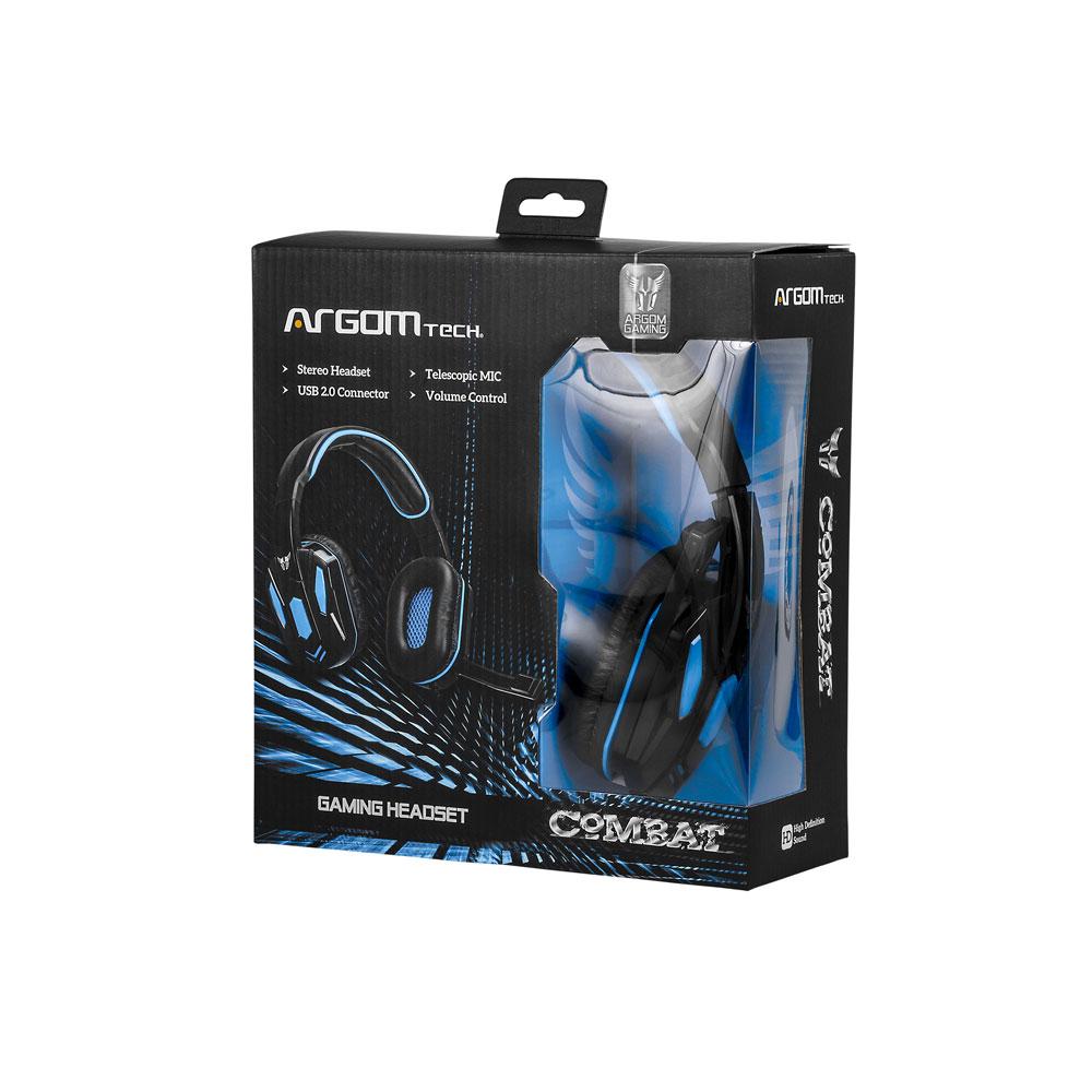 Audifonos COMBAT ARGOM GAMING H545