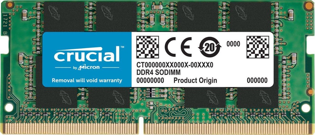 Memoria RAM Crucial (laptop) 8GB PC4-3200