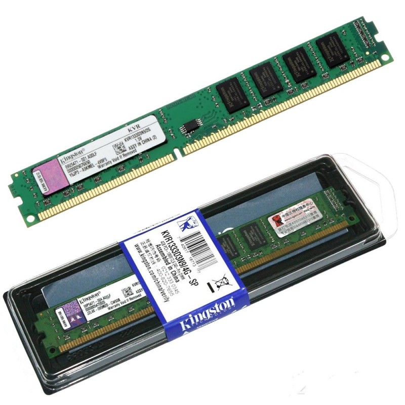 Memoria RAM kingston (PC) 4GB PC3-1333