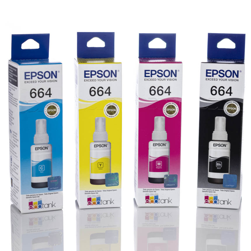 Tinta ORIGINAL EPSON 664 70ml