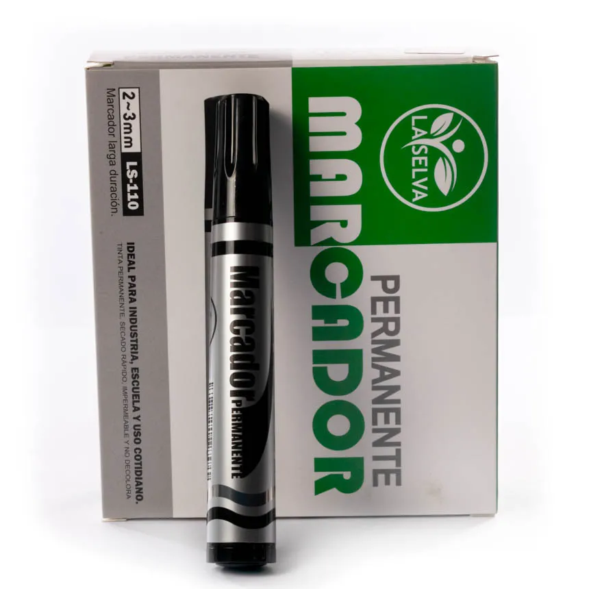 Marcador permanente La Selva de 12pcs