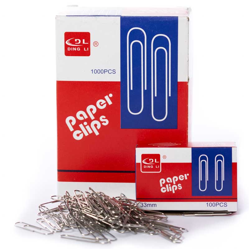 Clips Metalico SEA GULL de 33 mm 100u