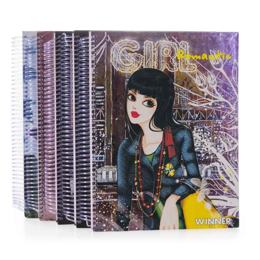 Cuaderno anillado Carta tapa DISEÑO Winner 200h 5u