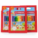 Color corto stabilo hex. 12colores