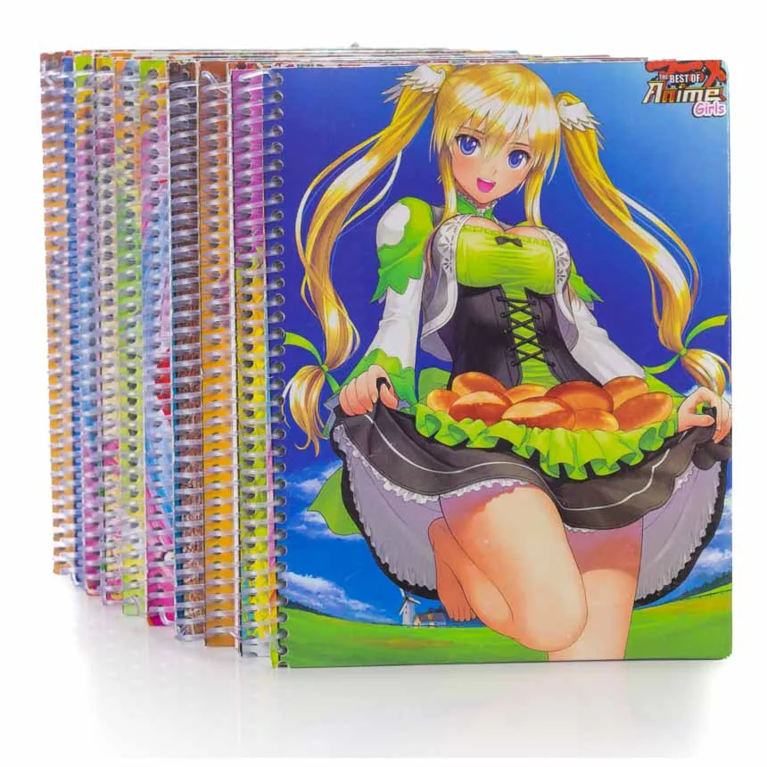 Cuaderno anillado artesanal Medio Oficio Blanco Sin Margen 100h 10u