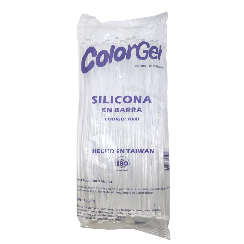 Pegamentos silicona en barra