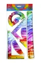 Estuche Geometrico Flexible Arco Iris La Selva 4PCS
