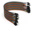 Cable Puente/Jumper Hembra - Macho 30 Cm Alta Calidad