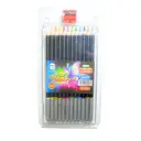 Color largo mina 4mm Soft Paint Aquarelable Benma 12 Colores + 1 tajador