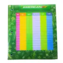 Hojas de carpeta clasico American Iris 500H