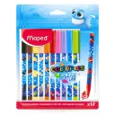 Marcador OCEAN LIFE Maped 12 colores