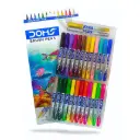 Marcador punta pincel o brush pen, super soft DOMS cajita de 26 colores